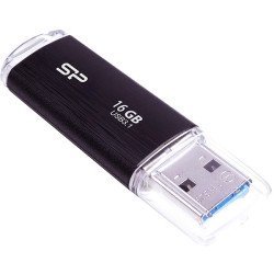 Silicon Power Usb Flash Drive Blaze B02 , 16Gb, Usb 3.2 Gen 1, Black
