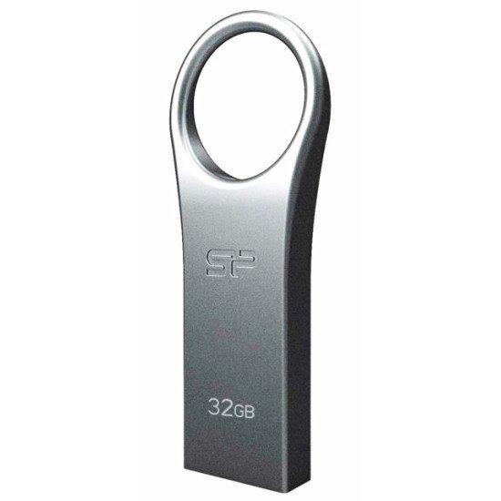 Silicon Power Usb Flash Drive Firma F80, 32Gb, Usb 2.0, Silver