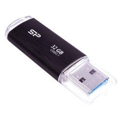 Silicon Power Usb Flash Drive Blaze B02, 32Gb, Usb 3.2 Gen 1, Black