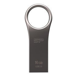 Silicon Power Usb Flash Drive Jewel 80, 16Gb, Usb 3.1, Titanium