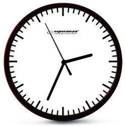 Esperanza Ρολόι Τοίχου Budapest Ehc010W, 20Cm, Λευκό