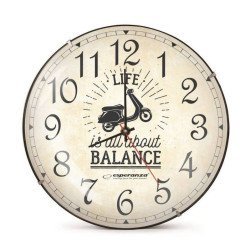 Esperanza Ρολόι Τοίχου Seattle Ehc018S, 30Cm