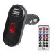 Car Fm Transmitter T26 Με Lcd Οθόνη, Usb, Sd, Μαύρο