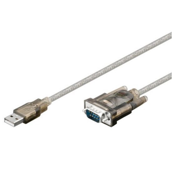 Goobay Καλώδιο Usb Σε Rs-232 68875, 1 Mbit/S, 1.5M, Διάφανο Goobay Καλώδιο Usb Σε Rs-232 68875, 1 Mbit/S, 1.5M, Διάφανο