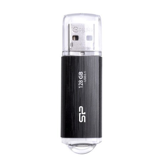 Silicon Power Usb Flash B02, 128Gb, Usb 3.1 Gen1, Μαύρο