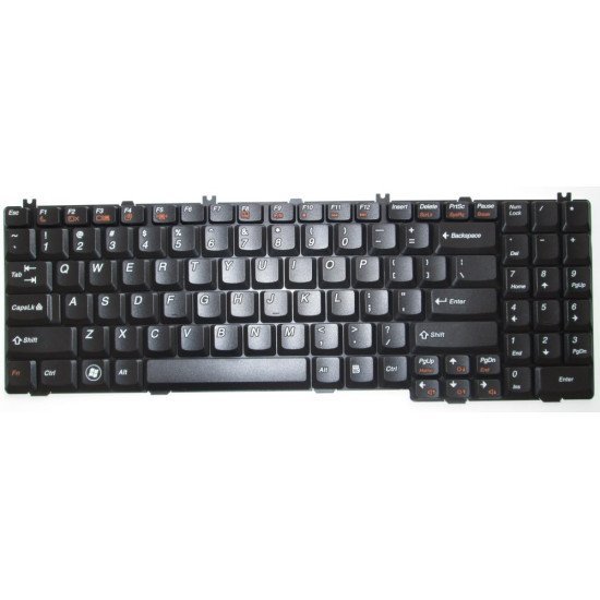 Πληκτρολόγιο για Lenovo G550/G555/B550/B560/V560, μαύρο