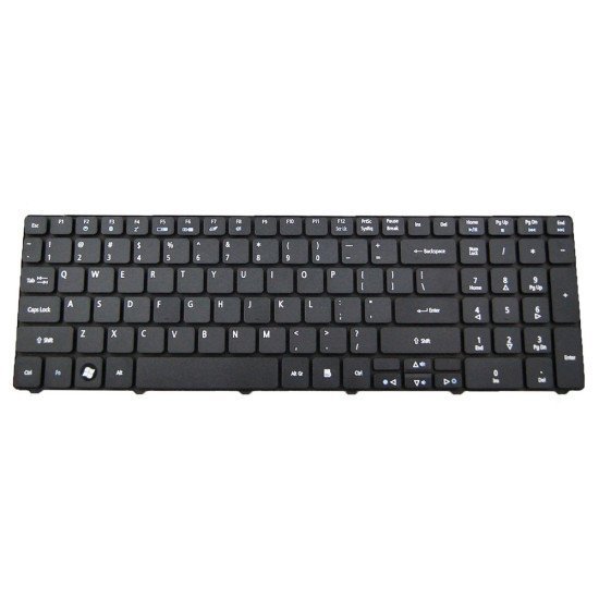 Πληκτρολόγιο Για Acer Aspire 5734Z-4725, Us, Μαύρο Πληκτρολόγιο Για Acer Aspire 5734Z-4725, Us, Μαύρο