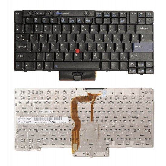 Πληκτρολόγιο Για Lenovo T400S/T410/T510, Μαύρο