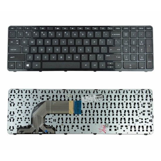 Πληκτρολόγιο Για Hp Pavilion 15 Series, 250, 255, 256, No Frame, Μαύρο Πληκτρολόγιο Για Hp Pavilion 15 Series, 250, 255, 256, No Frame, Μαύρο