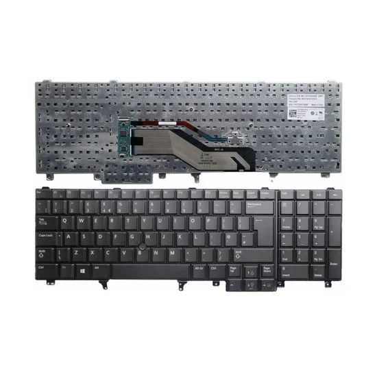 Πληκτρολόγιο Για Dell Latitude E5520/E5530/Precision M4600/M6600, Μαύρο Πληκτρολόγιο Για Dell Latitude E5520/E5530/Precision M4600/M6600, Μαύρο