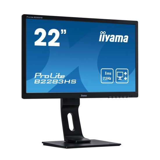 Iiyama Used Οθόνη B2283Hs, 22" Full Hd, Dvi-D/Vga/Dp, Με Ηχεία, Fq