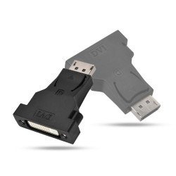 Powertech Αντάπτορας Displayport (M) Σε Dvi 24+5 (F) Cab-Dp034, Μαύρο