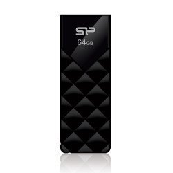 Silicon Power Usb Flash Ultima U03, 64Gb, Usb 2.0, Μαύρο