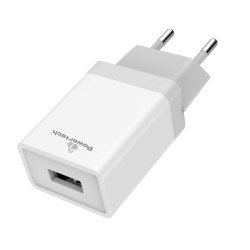Powertech Φορτιστής Τοίχου Pt-759, 1X Usb, 1A, Λευκός Powertech Φορτιστής Τοίχου Pt-759, 1X Usb, 1A, Λευκός