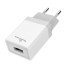 Powertech Φορτιστής Τοίχου Pt-759, 1X Usb, 1A, Λευκός