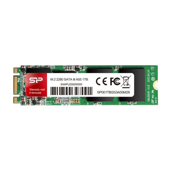 Silicon Power Ssd A55, 1Tb, M.2 2280, Sata Iii, 560-530Mb/S