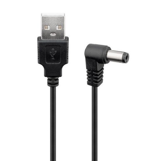 Powertech Καλώδιο Usb 2.0(M) Σε Dc 5.5X2.5Mm (F) Cab-U121, Copper, 1.5M