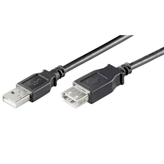 Goobay Καλώδιο Προέκτασης Usb 93599, Αρσενικό Σε Θηλυκό, 1.8M, Μαύρο Goobay Καλώδιο Προέκτασης Usb 93599, Αρσενικό Σε Θηλυκό, 1.8M, Μαύρο