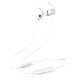 Yison Earphones E17-Wh, Bluetooth 5.0, Multipoint, Με Μαγνήτη, Λευκά