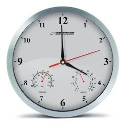 Esperanza Ρολόι Τοίχου Washington Ehc008W, 30Cm, Λευκό