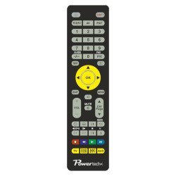 Powertech Τηλεχειριστήριο Pt-078, 4X Συσκευές, Προγραμματισμός Μέσω Η/Υ