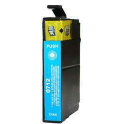 Συμβατο Inkjet Για Epson No 712, 13Ml, Cyan