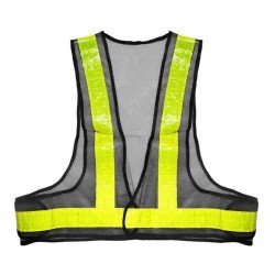Ανακλαστικό Γιλέκο Ρυθμιζόμενου Φάρδους Ag590A, Κίτρινο