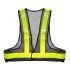 Ανακλαστικό Γιλέκο Ρυθμιζόμενου Φάρδους Ag590A, Κίτρινο