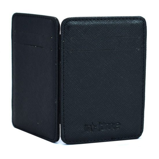 Intime Έξυπνο Πορτοφόλι It-013, Rfid, Pu Leather, Μαύρο