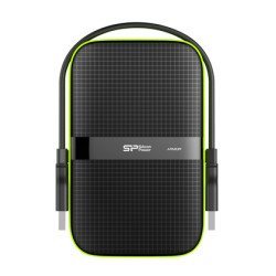 Silicon Power Εξωτερικός Hdd Armor A60, 2Tb, Usb 3.2, Πράσινος