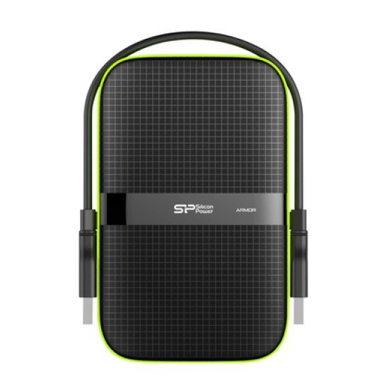 Silicon Power Εξωτερικός Hdd Armor A60, 2Tb, Usb 3.2, Πράσινος Silicon Power Εξωτερικός Hdd Armor A60, 2Tb, Usb 3.2, Πράσινος