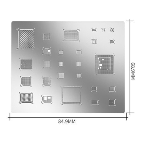 Best Reballing Stencil Bst-A10, Για Iphone 7/7 Plus