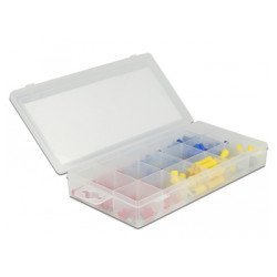 Delock Σετ Ακροδεκτών Καλωδίων 86513 Με Μόνωση, Σε Κασετίνα, 170Τμχ