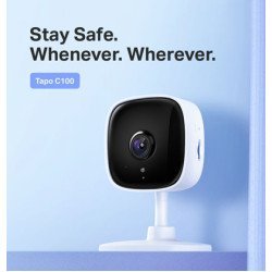 Tp-Link Smart Camera Tapo-C100 Full Hd, Motion Detection, Wifi, Ver. 1.0