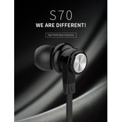 Celebrat Earphones Με Μικρόφωνο D9, 10Mm, 3.5Mm, 1.2M, Μαύρα