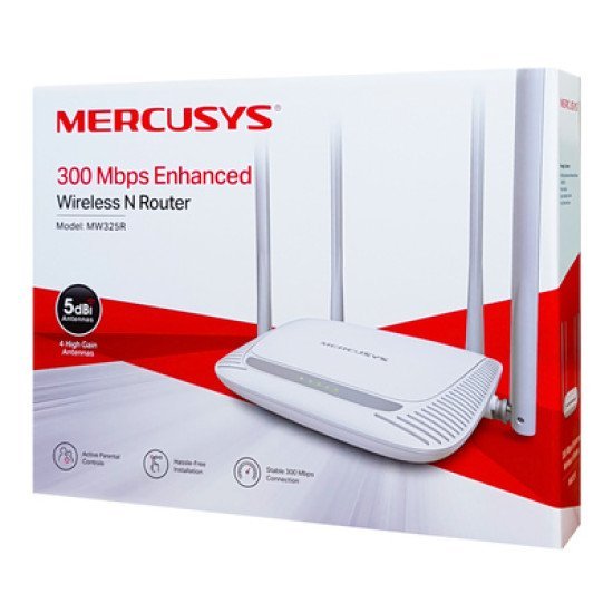 Mercusys Wireless N Router Mw325R, 300Mbps, Ver. 2.0