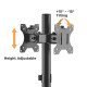 Brateck Βάση Γραφείου Ldt40-G02 Για 2 Οθόνες 17" - 32", 8Kg Brateck Βάση Γραφείου Ldt40-G02 Για 2 Οθόνες 17" - 32", 8Kg