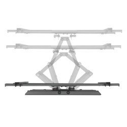 Brateck Επιτοίχια Βάση Lpa61-466 Για Οθόνη 37-80", Full-Motion, 60Kg