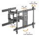 Brateck Επιτοίχια Βάση Lpa61-466 Για Οθόνη 37-80", Full-Motion, 60Kg Brateck Επιτοίχια Βάση Lpa61-466 Για Οθόνη 37-80", Full-Motion, 60Kg