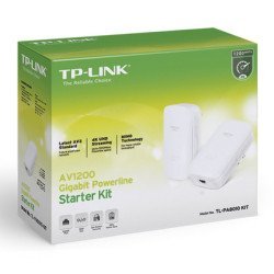 Tp-Link Powerline Starter Kit Tl-Pa8010, Av1200 Gigabit, Ver. 1.0