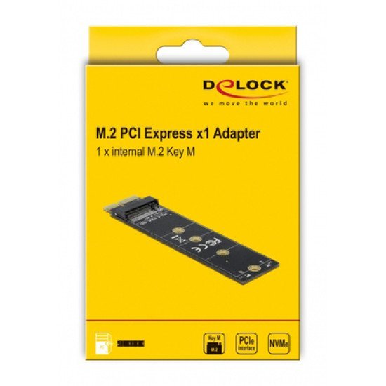 Delock Κάρτα Επέκτασης Pci-E Σε M.2 Key M 64105, Nvme