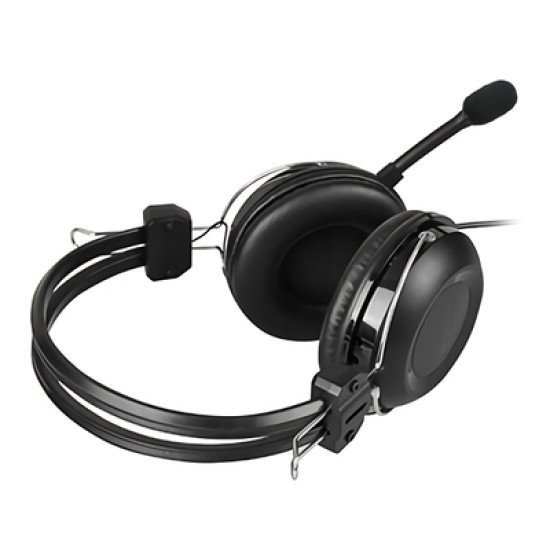 A4Tech Headset Hu-35, Usb, 40Mm Ακουστικά, 102 Db, Μαύρα