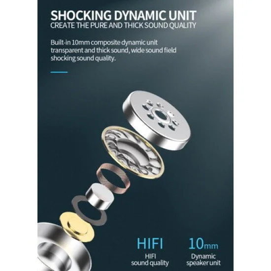 Celebrat Earphones G13 Με Μικρόφωνο, 10Mm, 3.5Mm, 1.2M, Μαύρο Celebrat Earphones G13 Με Μικρόφωνο, 10Mm, 3.5Mm, 1.2M, Μαύρο