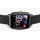 ΙΝΤΙΜΕ Smartwatch T98, 1.4" έγχρωμο, IP67, μέτρηση θερμοκρασίας, μαύρο