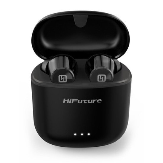 Hifuture Earphones Flybuds, True Wireless, Με Θήκη Φόρτισης, Μαύρα