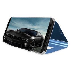 Powertech Θήκη Clear View Mob-1533 Για Xiaomi Poco F2 Pro, Μπλε