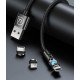 Usams Καλώδιο Usb Σε Lightning U59, Μαγνητικό, Περιστρεφόμενο, 1M, Μαύρο Usams Καλώδιο Usb Σε Lightning U59, Μαγνητικό, Περιστρεφόμενο, 1M, Μαύρο