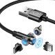 Usams Καλώδιο Usb Σε Lightning U59, Μαγνητικό, Περιστρεφόμενο, 1M, Μαύρο Usams Καλώδιο Usb Σε Lightning U59, Μαγνητικό, Περιστρεφόμενο, 1M, Μαύρο