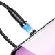 Usams Καλώδιο Usb Σε Lightning U59, Μαγνητικό, Περιστρεφόμενο, 1M, Μαύρο Usams Καλώδιο Usb Σε Lightning U59, Μαγνητικό, Περιστρεφόμενο, 1M, Μαύρο