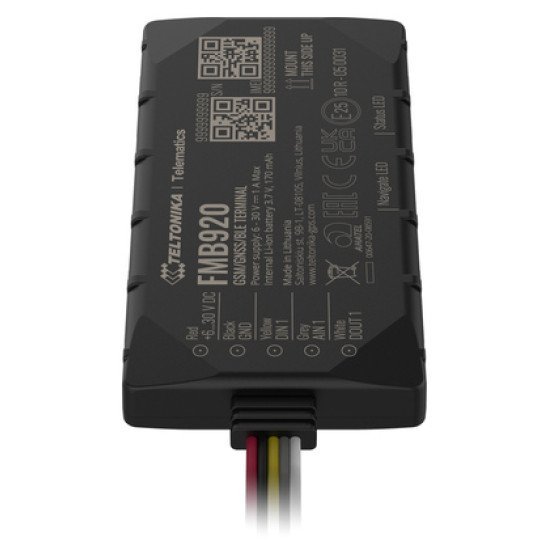 Teltonika Gps Tracker Αυτοκινήτου Fmb920, Gsm/Gprs/Gnss, Bluetooth